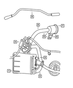4885573AA - Emission Systems: Vapor Canister Bracket for Mopar Image