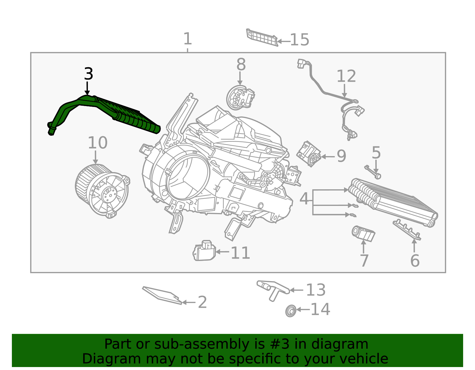 87107-0E060 - Heater Core 2020-2025 Toyota | Toyota Parts Space
