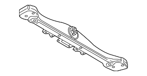 95534122500 - Engine: Transmission Crossmember for Porsche Image