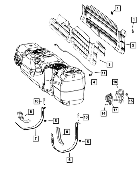 Fuel Tank for 2026 Ram 3500 #1
