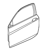 67050T3LA90ZZ - Body: Door Shell for Honda: Accord Image