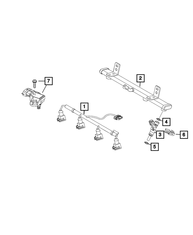 4627178AB - Fuel: Fuel Rail for Mopar Image