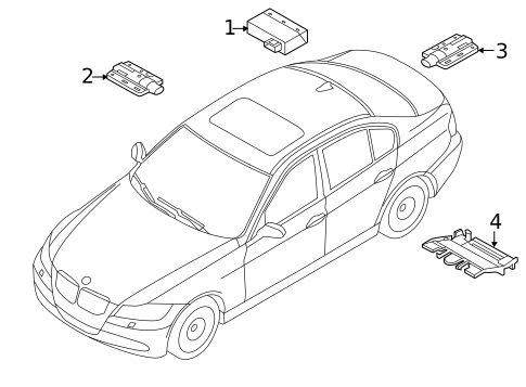 Electrical Components for 2009 BMW 328i #2