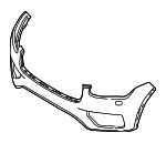 39799313 - Body: Bumper Cover for Volvo: XC90 Image