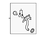 32208990 - Engine: Drain Tube for Volvo Image