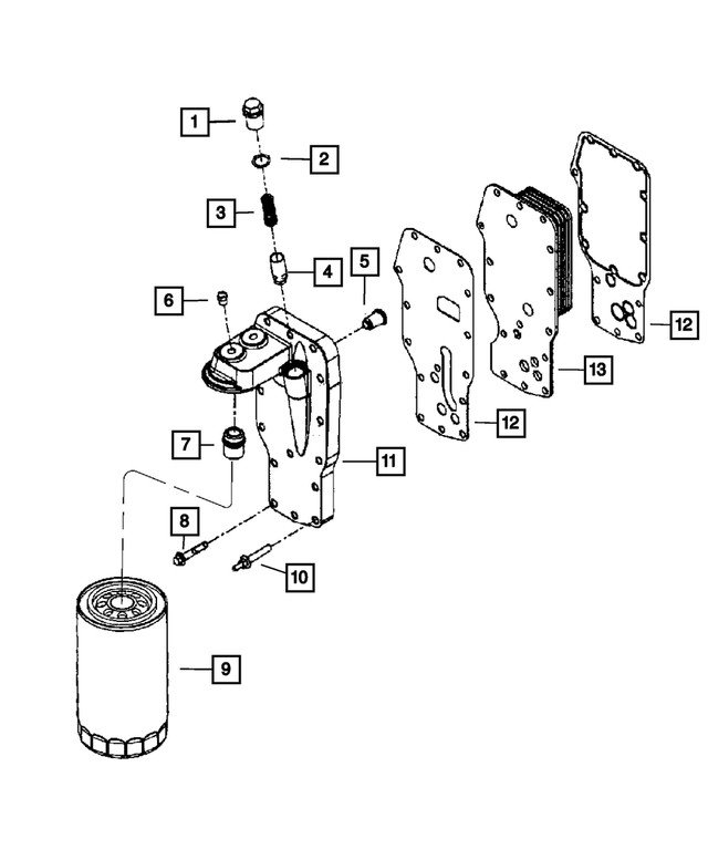 5086832AA - Engine 5.9L Six Cylinder (Diesel): Pipe Plug for Mopar Image