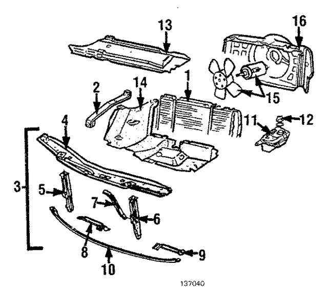 8A0121403A - Cooling System: Reservoir for Audi Image