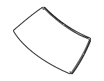 456212010 - Body: Windshield Dam for Toyota: Avalon, C-HR, Camry, Celica, Corolla, Cressida, Matrix, MR2, MR2 Spyder, Paseo, RAV4, Sienna, Supra, Tercel Image