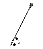 12582055 - Engine: Dipstick for Saturn: Vue Image