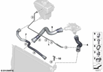 34321156893 - Radiator: Hose Clamp for BMW Image