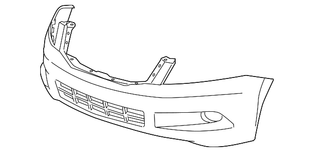 2008-2010 Honda Accord Bumper Cover 04711-TA0-A90ZZ | OEM