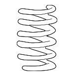 1L2Z5560CA - Suspension: Spring for Ford: Explorer | Mercury: Mountaineer Image