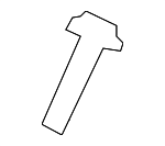 W505062S424 - Body: Striker Screw for Ford: Transit Connect Image