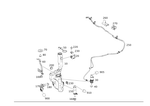 2048690520 - Windshield Washer System, Emergency Equipment: Liquid Reservoir for Mercedes-Benz Image