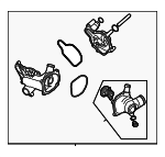 79121014D - Belts &amp; Cooling: Engine Water Pump for Audi Image