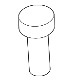 905920039 - Body: Front Molding Rivet for Subaru: Ascent, B9 Tribeca, Crosstrek, Forester, Impreza, Legacy, Outback, Tribeca, WRX, WRX STI, XV Crosstrek Image