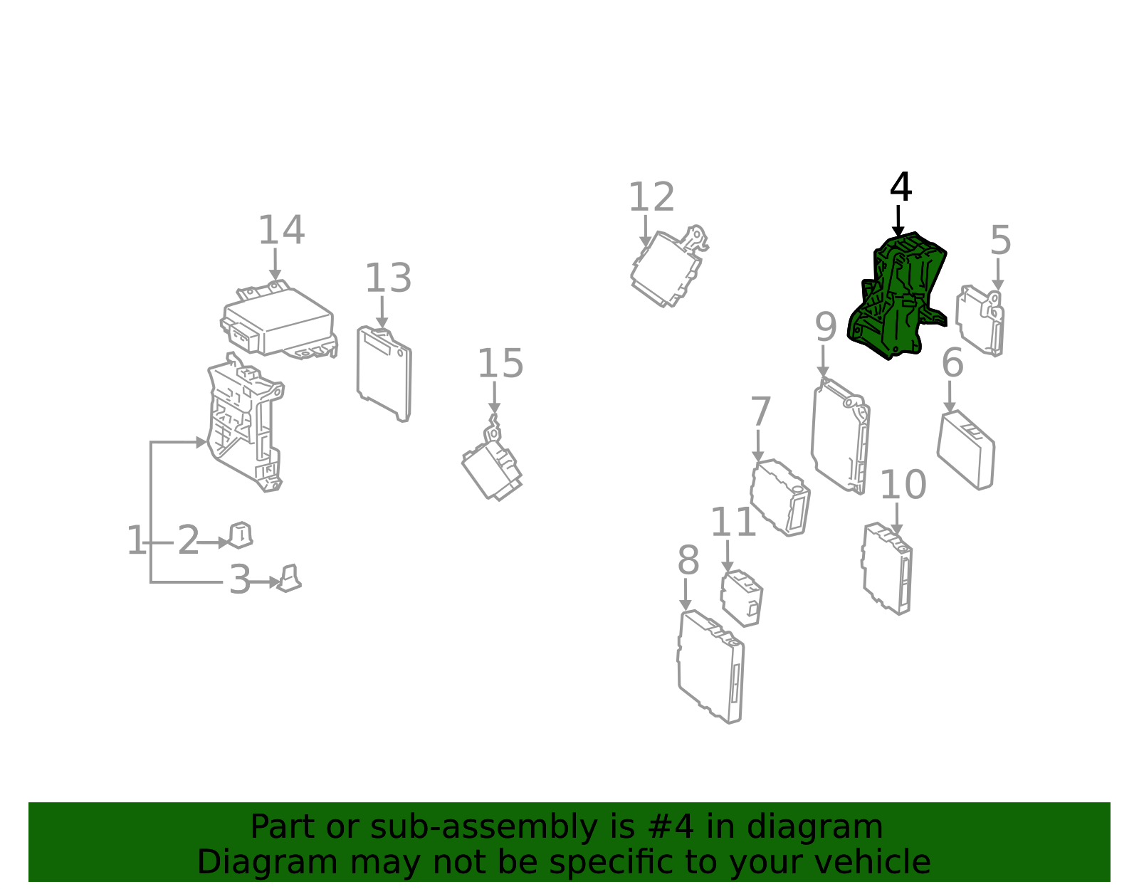 82877-76010 - Box Longo Lexus Parts