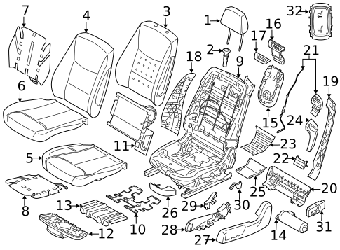 Power Seats for 2014 BMW 428i #0
