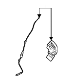 52107383171 - Body: Seat Belt Guide for BMW: 428i, 428i xDrive, 430i, 430i xDrive, 435i, 435i xDrive, 440i, 440i xDrive, 640i, 640i Gran Coupe, 640i xDrive, 640i xDrive Gran Coupe, 650i, 650i Gran Coupe, 650i xDrive, 650i xDrive Gran Coupe, M4, M6, M6 Gran Coupe Image