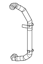 68564568AA - : Upper Hose for Ram: 1500 Image