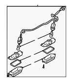 MR485699 - : License Lamp for Mitsubishi Image