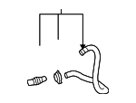 8E0121055AH - Cooling System: Water Hose Assembly for Audi Image