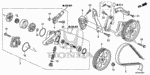 56123R70A11 - Engine: JOINT, IN. for Honda Image