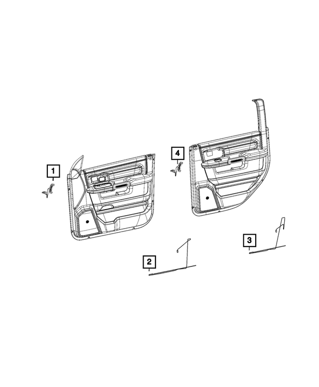 68367047AC - Electrical: Map Pocket Lamp, Right for Mopar Image