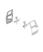 68365983AD - Electrical: Rear Door Wiring for Ram: 2500, 3500 Image