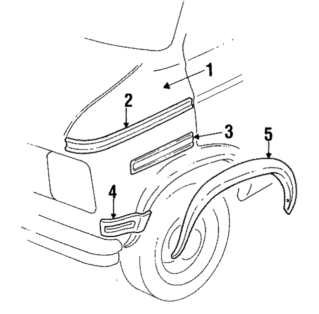 15600471 - Body: Fender for GM Image
