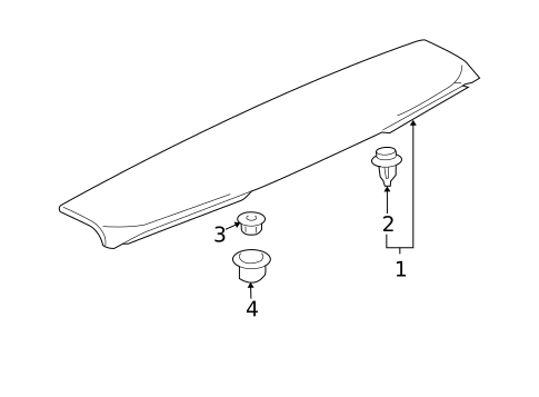 Spoiler for 2004 Mitsubishi Lancer #0