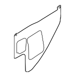 62244SL000 - Body: Water Shield for Subaru Image