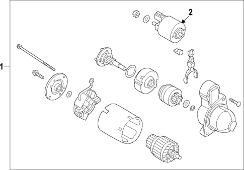 Starter for 2017 Kia Sportage #0