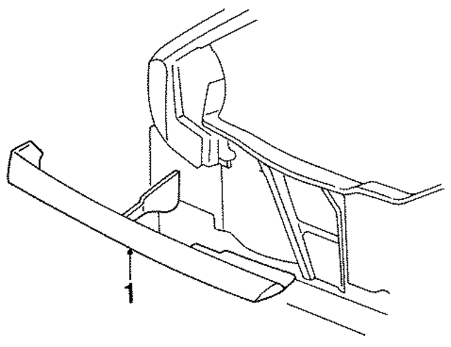 4741499 - Body: Grille Assembly for Mopar Image