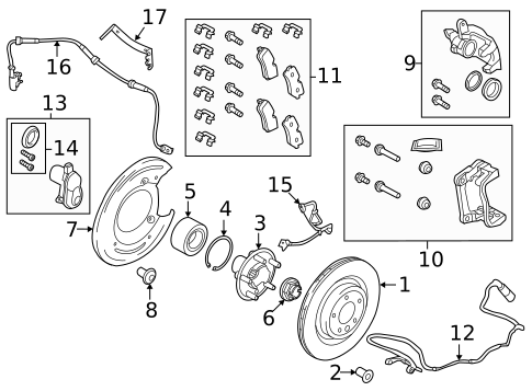 Rear Brakes for 2020 Land Rover Defender 90 #2