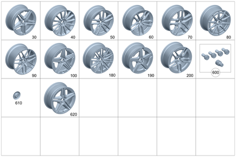 Wheels and Accessories for 2025 Mercedes-Benz GLE580 #0