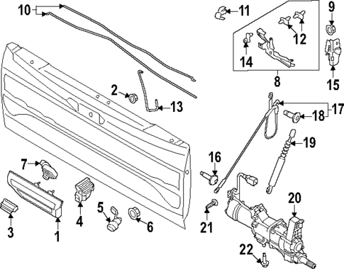 Tailgate for 2018 Ford F-150 #0