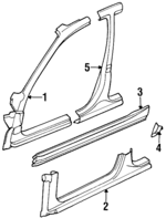 765001E430 - : Center Pillar for Nissan Image