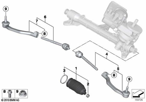 Steering System Connectors for 2013 Mini Cooper #0