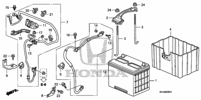 Battery (2) for 2008 Honda Odyssey #0