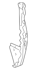 6550504060 - Body: Rear Post for Toyota Image