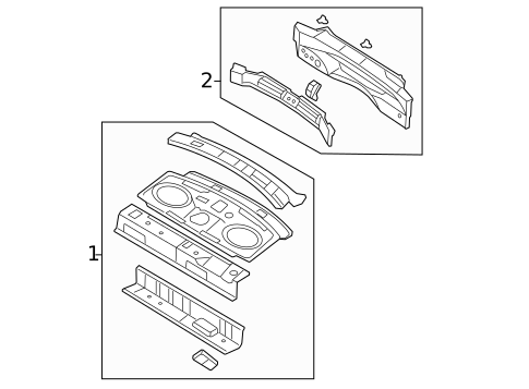 Rear Body for 2011 Ford Fusion #0