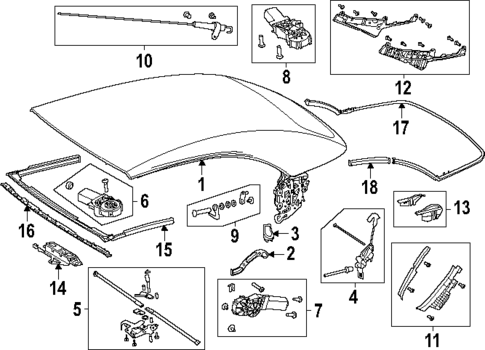 Frame & Components for 2024 Mercedes-Benz CLE300 #0