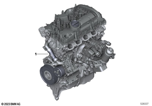 Engine for 2025 BMW 530iX #0