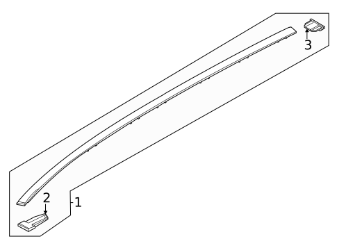 Exterior Trim - Roof for 2022 Kia EV6 #0