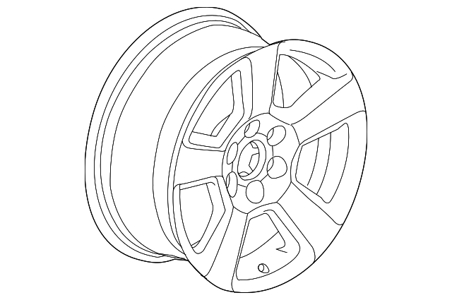 2014-2020 Chevrolet 20x9-Inch Aluminum Wheel 20937764 GM ...