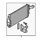 INTCO5 - Cooling System: Motorcraftâ„¢ Inter-cooler for Ford Image