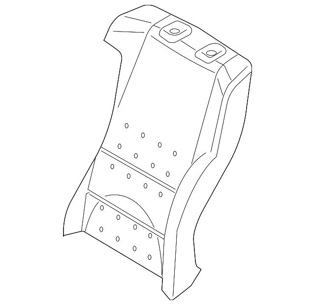 Seat Back Pad - BMW (52-10-7-052-368)