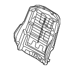 52108099300 - Body: Seat Back Frame for BMW: 645Ci, 650i, M6 Image