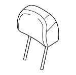 52109143902 - Body: Headrest for BMW: 650i, M6 Image